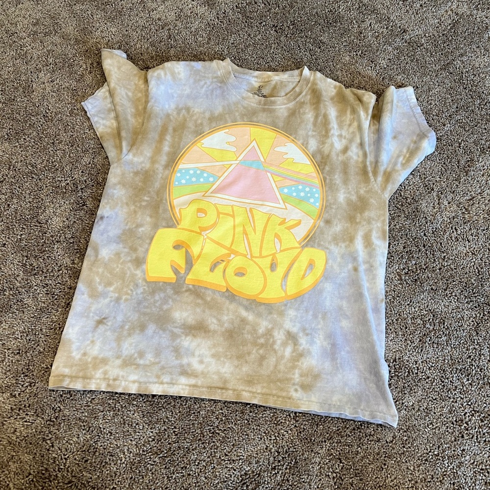 Tye Dye Pink Floyd T Shirt